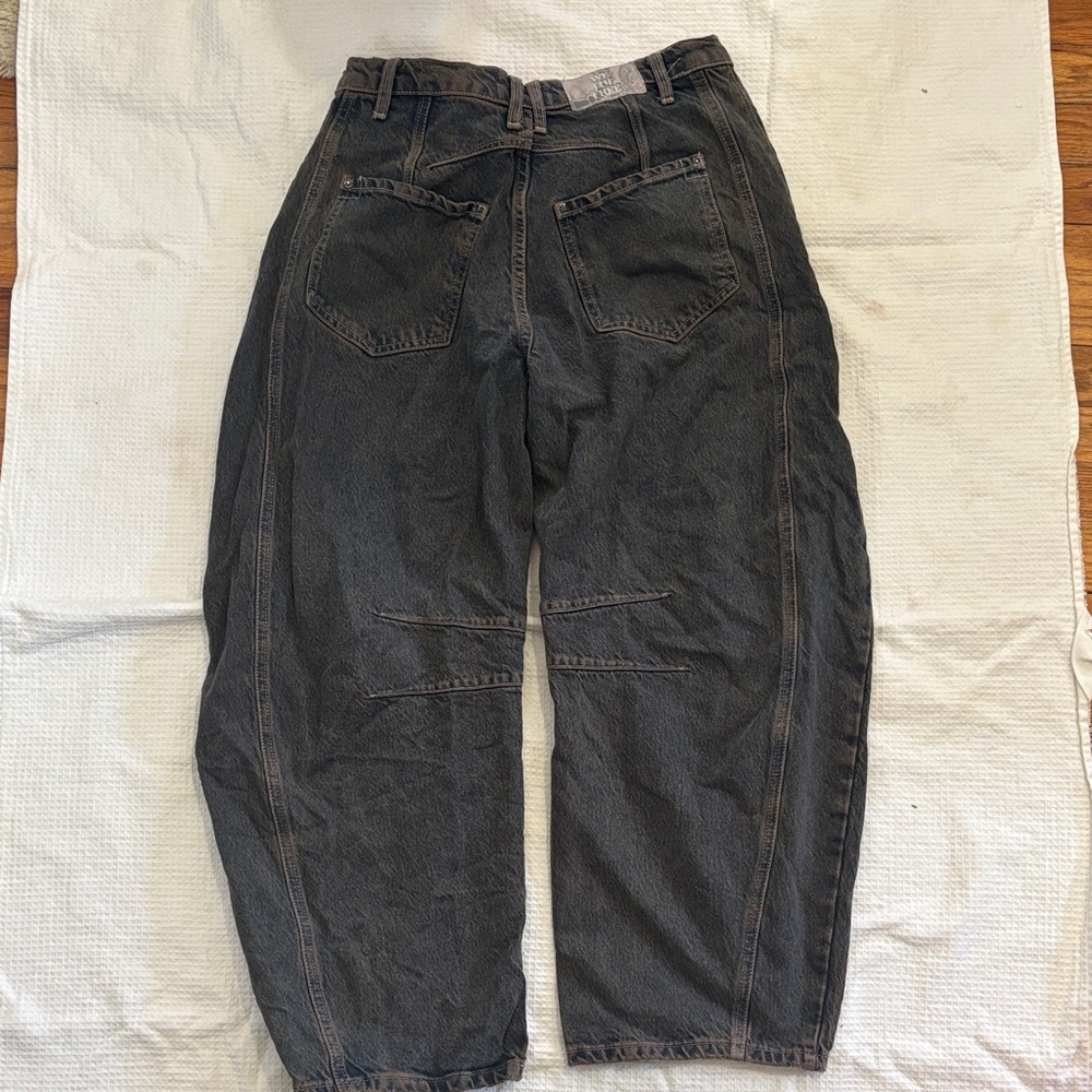 We The Free Good Luck mid-rise barrel Brandon archive grey - Picture 4 of 10